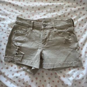 old navy khaki shorts !